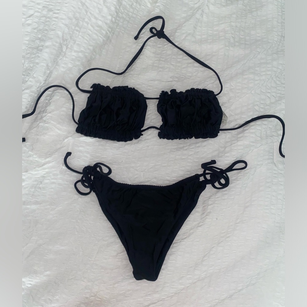 BRAND NEW all black swimsuit